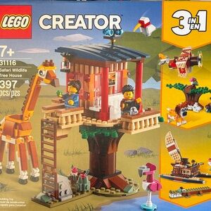 LEGO 31116 3-in-1 Safari Wildlife Tree House brand new in box